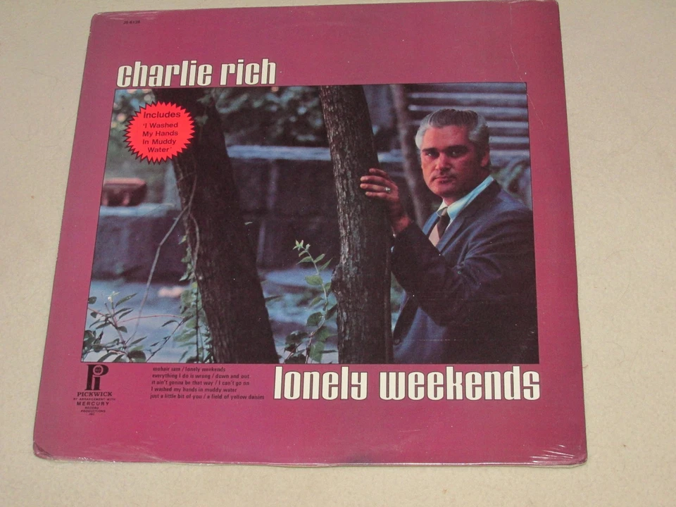 Charlie Rich 1974 Hilltop Records Canada COUNTRY POP Sealed LP - Image 1 of 1