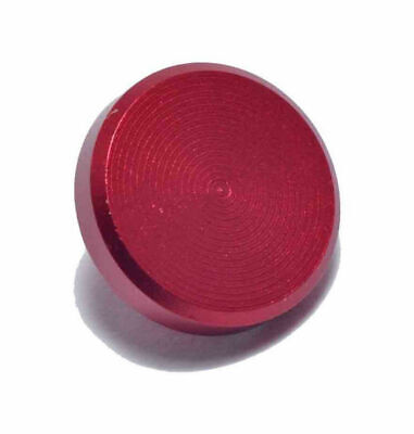 KOOD Quality Flat Shutter Button Soft Release In Red For Fuji Olympus Screw In • 2.99£