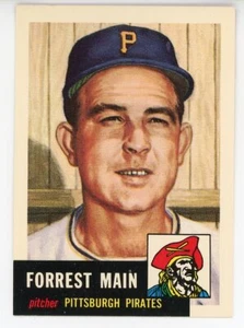 1991 Topps Baseball 1953 Archives s #198 Forrest principal casi nuevo o mejor - Imagen 1 de 2