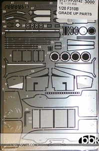 STUDIO 27 1/20 FERRARI F310B PHOTO ETCH DETAIL SCHUMACHER IRVINE for TAMIYA - Picture 1 of 1