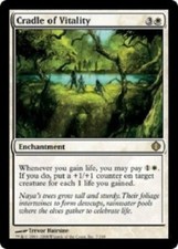 Cradle of Vitality  Shards of Alara Rare Magic The Gathering