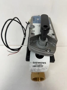 SIEMENS 171E-10326 599 SERIES 2-WAY BALL VALVE WITH OPENAIR ACTUATOR NEW - Picture 1 of 7
