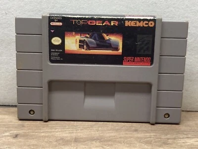 Top Gear (Super Nintendo, SNES, 1992) - Image 1 of 3