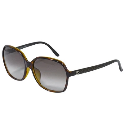 Óculos de sol GUCCI intertravamento G GG3636/F/S plástico marrom dourado - Imagem 1 de 4
