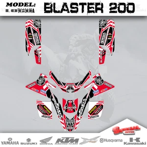 Graphics Kits Decals KIT 4 YAMAHA BLASTER YFS200 YFS 200 1988-2006 Stickers - Picture 1 of 1