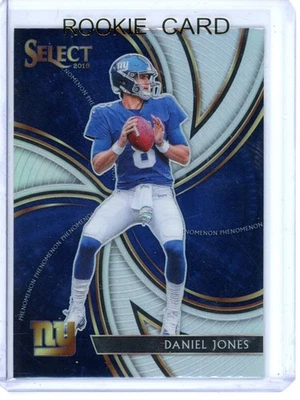 2019 Panini Select - Phenomenon Daniel Jones #20 Silver Prizm (RC) - Image 1 of 2