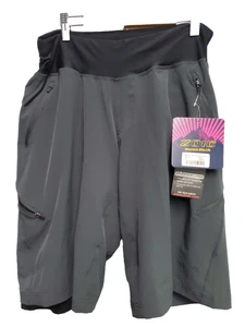 Zoic Navaeh 5" Women's Cycling Shorts w/ Essential Liner Shadow Size 1XL NWT - Picture 1 of 12