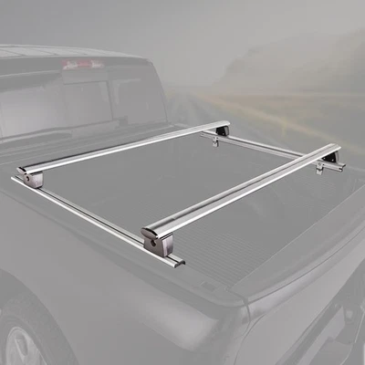 Sistema de portaequipajes de caja de camioneta para Ford F-150 F-250 F-350 aluminio pick up portaequipajes deslizante 4 piezas Foto 1 de 4