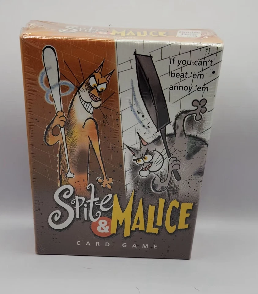 Spite and Malice Card Game Parker Brothers Hasbro 2002 Complete NEW SEALED - Image 1 of 4