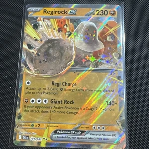 Regirock ex 101/182 Sv10: Destined Rivals Holo - Picture 1 of 1