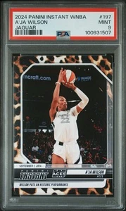A'JA WILSON 2024 PANINI INSTANT WNBA #197 JAGUAR 1/10 SSP PSA 9 MINT ACES 🔥 - Bild 1 von 3