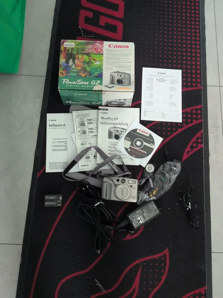 Canon Powershot G2 Digitalkamera Mit OVP - Bild 1 von 4