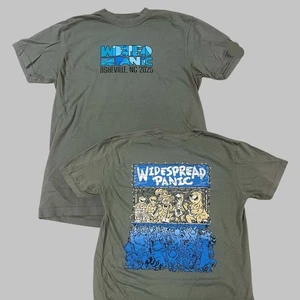 Widespread Panic Asheville North Carolina 2025 Event Tee At ExploreAsheville.com - Picture 1 of 5