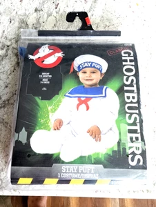 Infant 3-6 Month Halloween Costume Ghostbusters Marshmallow Man Stay Puft - Picture 1 of 2