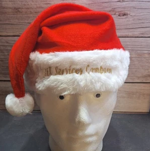 Individuell Name oder Text bestickt Santa klassische Mütze, weiß & rot, Kinder - Erwachsene - Bild 1 von 2