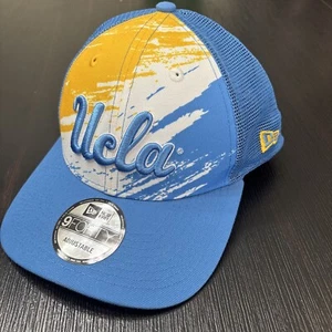 Men's New Era Blue UCLA Bruins Tear Trucker 9FORTY Snapback Hat NCAA - Picture 1 of 5