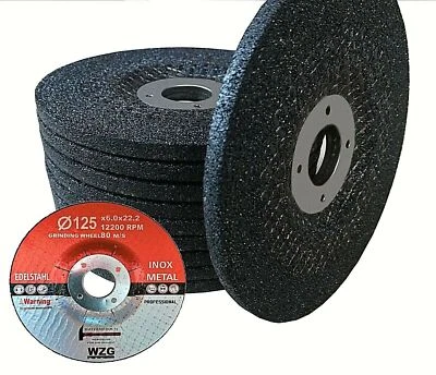 5-100 St Schruppschleifscheiben Schruppscheiben 125 x 6,0mm Schleifscheiben WZG