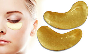 30 Pairs New Crystal 24k Gold Powder Gel Collagen Eye Mask Anti Wrinkle Blemish