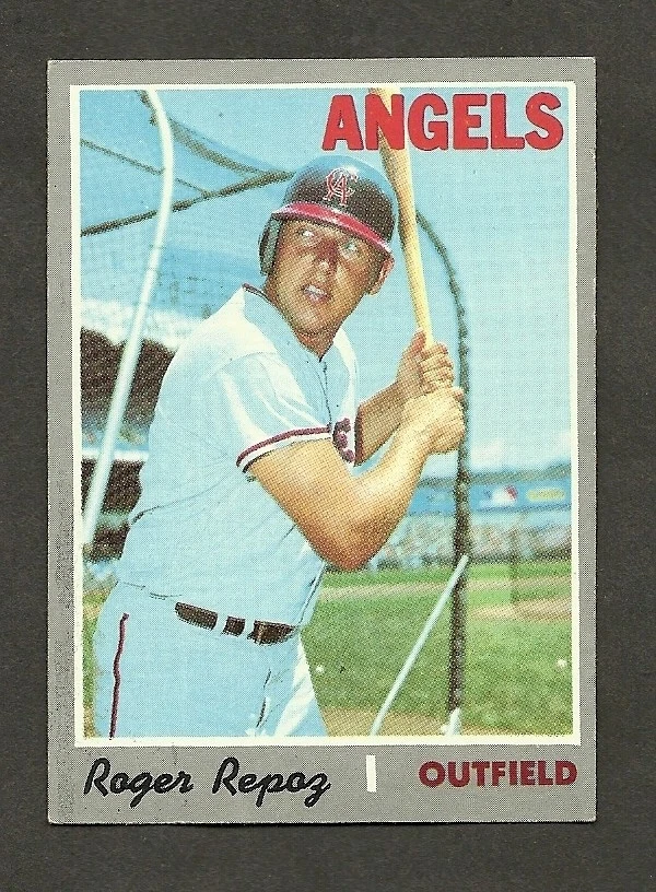 1970 TOPPS BASEBALL #397 ROGER REPOZ  NRMT LOT #1 - Image 1 of 1