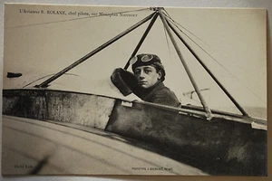 Cartolina Postale Aviazione B. Rolane Pilota Monoplano Nieuport #26 - Picture 1 of 2