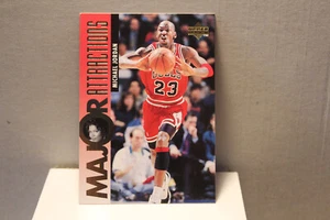 Michael Jordan 1995/96 Upper Deck Nr. 341 Major Attractions - Bild 1 von 1