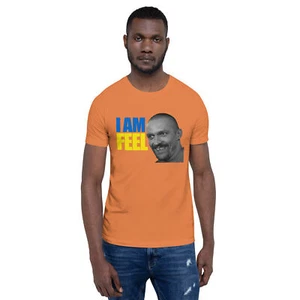 I am FEEL. USYK unisex T-shirt. Worldwide Delivery  - Picture 1 of 16