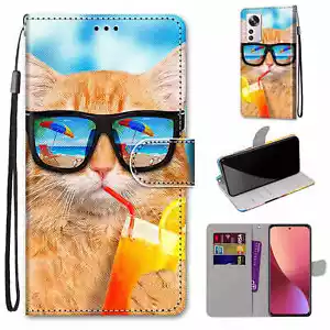 For Alcatel 1SE 2020 3L 2020 Printed PU Leather Phone Wallet Stand Magnetic Case - Picture 1 of 26