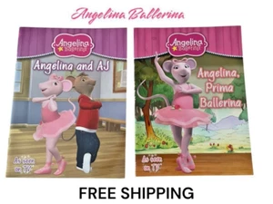 Angelina Ballerina Bilderbücher Set - 2 Bücher SET - NEU KOSTENLOSER VERSAND - Bild 1 von 1