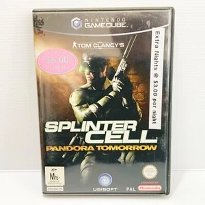 Tom Clancy’s Splinter Cell Pandora Tomorrow + Manual - Nintendo GameCube - Imagen 1 de 5