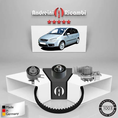 KIT DISTRIBUZIONE + POMPA ACQUA FORD FOCUS C-MAX 2.0 TDCI 100KW 136CV 2007 -> - Immagine 1 di 2