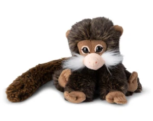 WWF Tamarin Affe 18 cm Kuscheltier Plüschtier 15191060 Bartäffchen Saguinus - Picture 1 of 4