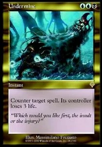 MRM FR/VF Sape ( undermine ) MTG magic INV - Picture 1 of 1