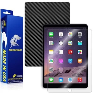 ArmorSuit Apple iPad Pro 12.9''(WiFI +4G LTE) +Black Carbon Fiber Skin Protector - Picture 1 of 6
