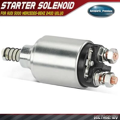 Interruptor solenoide relé de arranque 12V para Audi 5000 Mercedes-Benz 240D Volvo 244 245 Foto 1 de 4