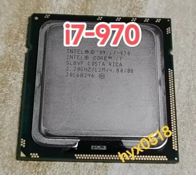 Intel Core i7-970 Processor SLBVF 12M Cache 3.20 GHz LGA1366 130W 32 Processor - Image 1 of 3