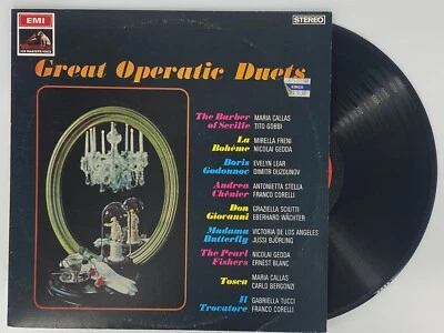 Various - Great Operatic Duets LP Vinyl 12” HMV Aus Press - Image 1 of 4