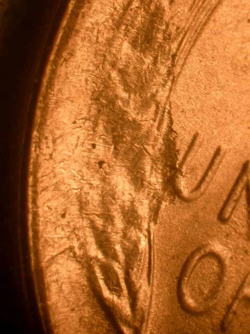 1948-S With Large Struck Thru on Left Wheat  Choice BU Lincoln Wheat Cent Cover