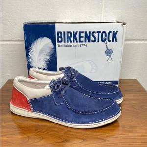 Birkenstock Men’s Pasadena Moccasin Shoe USA Colors EU44/M11 Regular 495731 NEW - Picture 1 of 7
