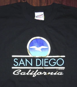 Camiseta De Colección Años 90 San Diego California Keehn Escenas Puntada Única MED NUEVA SIN ETIQUETAS - Imagen 1 de 8