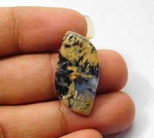 Tiger Dendrite Cabochon Natural Dendrite Loose Gemstone Jewelry 17 Cts. ME-8466 - Picture 1 of 3