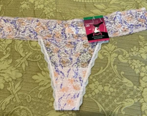 Maidenform Lace Pink/lavender Thong Panty Style DMESLT Panty Women sz 2xl 9 new - Picture 1 of 1