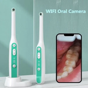 Wireless Oral Dental Intraoral Camera HD 1080p WIFI Endoscope Teeth Mirror IP67 - Picture 1 of 15