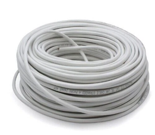 Tecno 24.107 Matassa Cat 6 Solid FTP 305m Cavo di Rete - Bianco