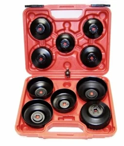11 pcs  oil filter cap wrench oil filter socket set remover installer sockets - Picture 1 of 1