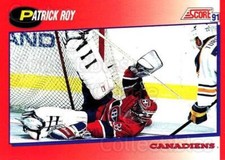 1991-92 Score Canadian Bilingual #75 Patrick Roy