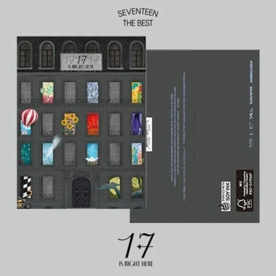SEVENTEEN [17 IS RIGHT HERE] Best Album WEVERSE Ver. / QR Card+2 Photo Card+GIFT - Image 1 of 4