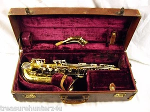 1950 CONN 28M "CONNSTELLATION" PRO ALTO SAXOPHONE RARE WITH PLASTIC GUARD RARE - Picture 1 of 12
