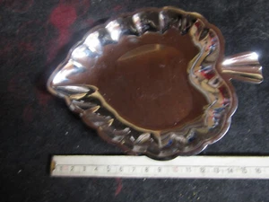 herzförmige Nussschale, silber - Bild 1 von 2