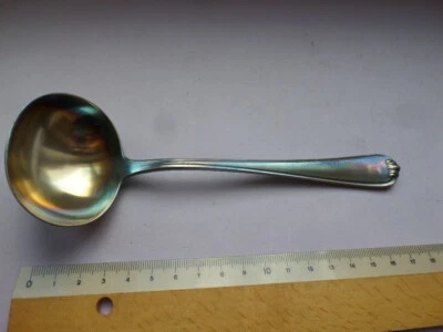 Saucenkelle Kelle Besteck BSF Wilkens & Söhne Bremen versilbert 90er ungebraucht - Bild 1 von 4