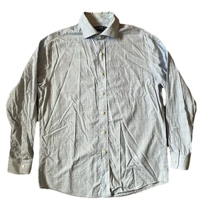 Magna Ready blau kariertes Kurzarmhemd M Magnetknopf - Bild 1 von 8